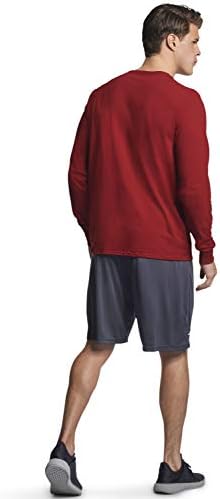 Russell Athletic Erkek Pamuklu Performans Uzun Kollu Tişörtler