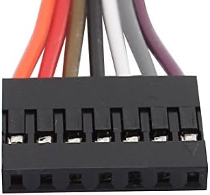 Aexıt 5 Pcs 9 P Kabloları ve Bağlantıları aktarma kabloları Çift Kadın Kafa Şerit Kablolar Pi Pic Breadboard Firewire Kabloları