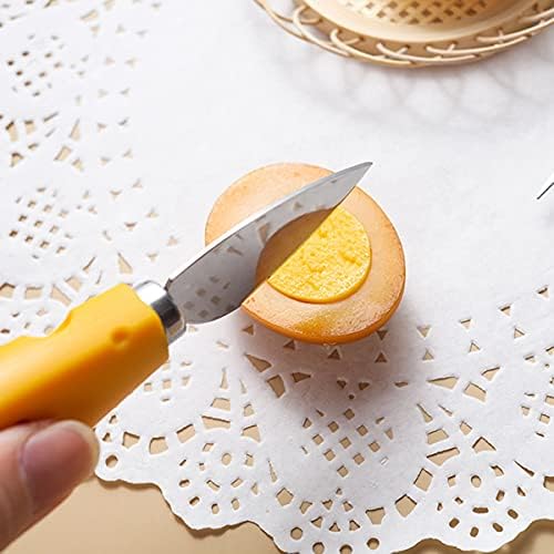 ZHANGYU Karikatür Bıçaklar çatal bıçak kaşık seti Kahvaltı paslanmaz çelik sofra Kesici Tıraş Makinesi Çatal peynir Bıçağı (A)