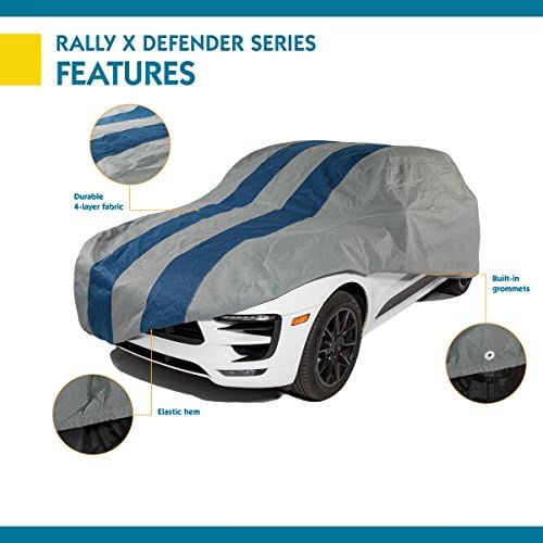 Ördek Ralli X Defender SUV Kapağını kapsar, 15 ft'ye kadar suv'lara uyar. 5 inç. L
