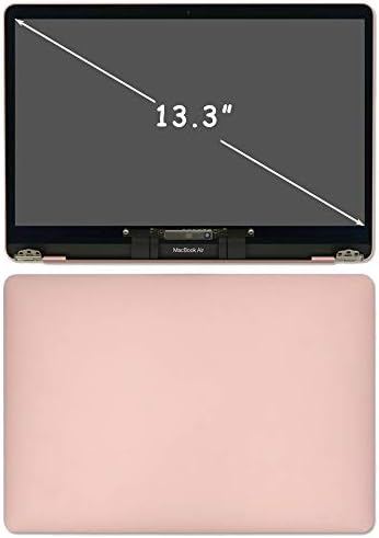 FİRSTLCD fulltop Ekran Değiştirme ıçin Fit MacBook Hava A1932 2018 Yıl EMC3184 MRE82LL / A Retina LCD Ekran Meclisi 13.3 2560x1600(Gümüş)