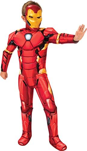 Rubie'nin Çocuğunun Marvel Avengers Deluxe Demir Adam Kostümü