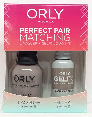 Orly Perfect Pair (Gelfx + NL) Yeni Nötr Koleksiyon - Herhangi Bir İkiliyi Seçin (3100002-Kaşmir Krizi)