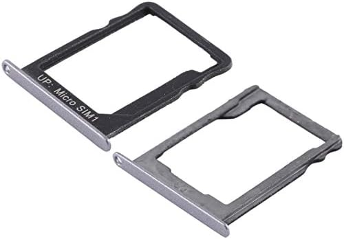 Mopal SIM Kart Tepsi + SIM Kart Tepsi/Mikro SD Kart Değiştirme için Huawei Keyfini 5 s (Gri) Cep Telefonu Tamir için (Renk: Gri)