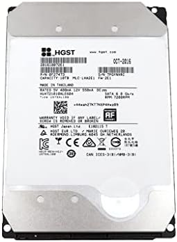 HGST Ultrastar HUH721010ALE604 10 TB 3.5 inç 7200 RPM 256 MB Önbellek SATA 6 Gb/s HDD sabit disk Sürücüsü 0F27473 Diğer Masaüstü