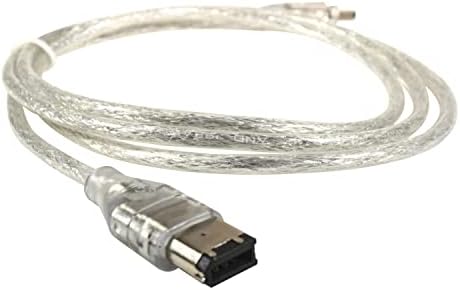 HQRP IEEE 1394 4pin 6pin Kablo kordonu Sony DCR-TRV950 DCR-VX1000 DCR-VX2000 Kamera ile Uyumlu