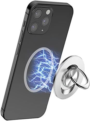 Telefon Halka Tutucu, CISID Manyetik Telefon Kavrama ile Uyumlu MagSafe için iPhone 12 13 Mini Pro Max Cep Telefonu için Halka