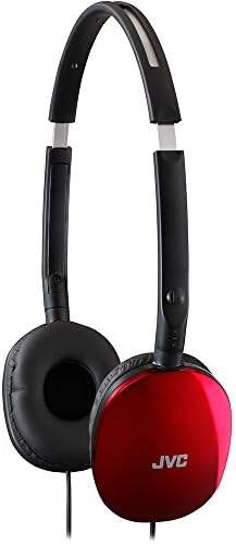 JVC Mavi Düz ve Katlanabilir Renkli Daireler Üzerinde Kulak Kulaklık ile 3.94 ayak Altın Kaplama Telefon İnce Fiş HAS160A